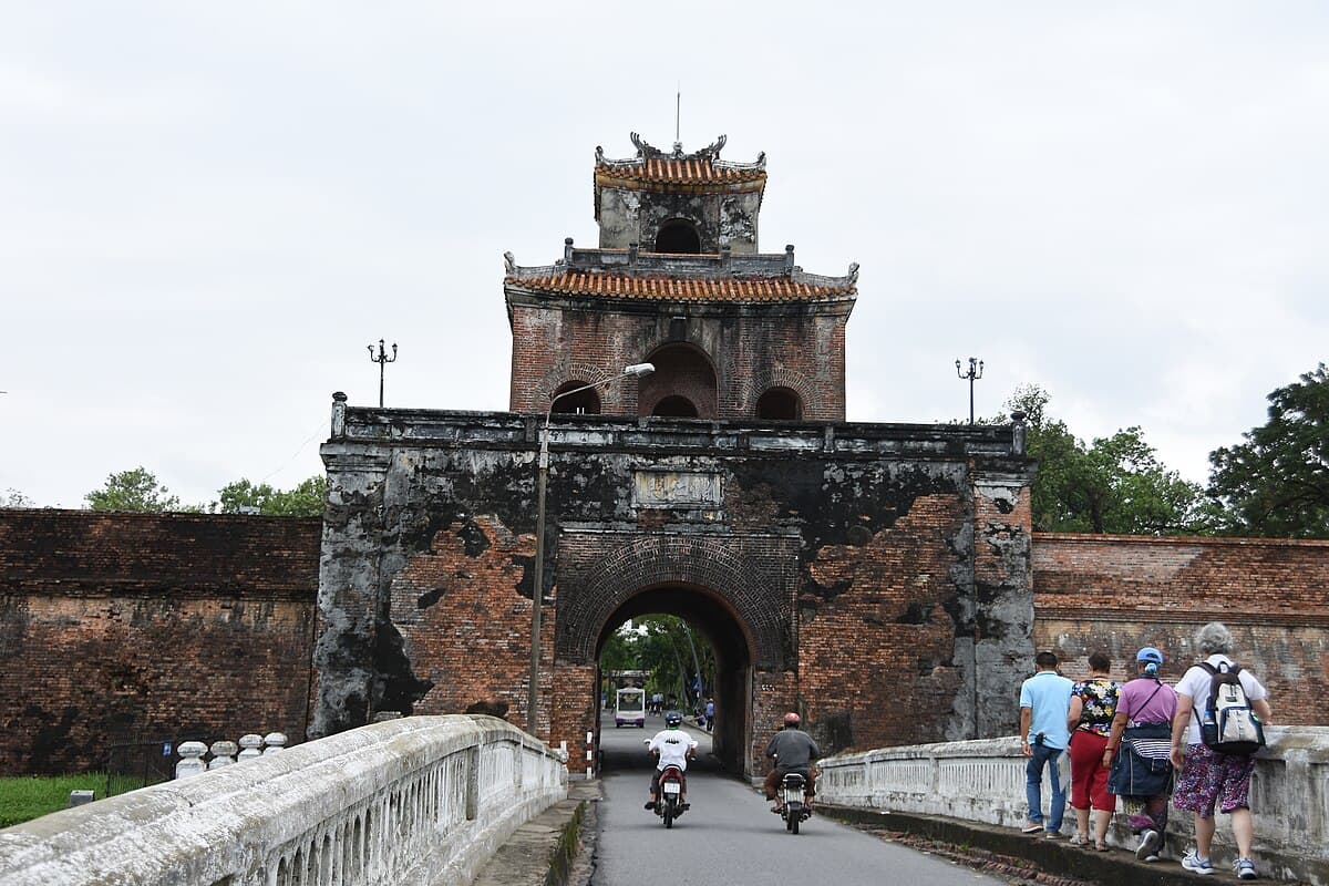 The Ngo Mon gate of the Imperial Citadel in Hue