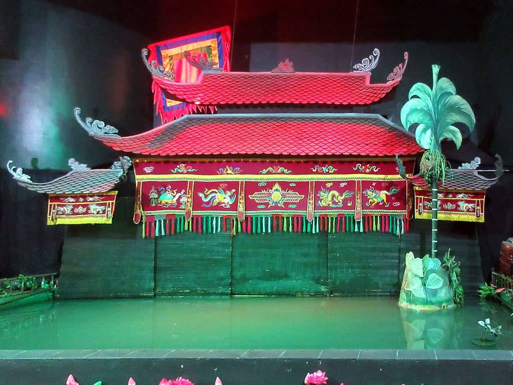 Vietnamese water-puppet theater — a kid-favorite traditional art form on most family Hoi An itineraries